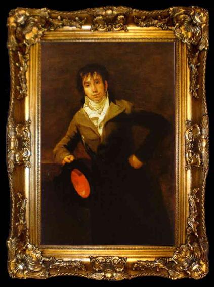 framed  Francisco Jose de Goya Don Bartolome Sureda, ta009-2